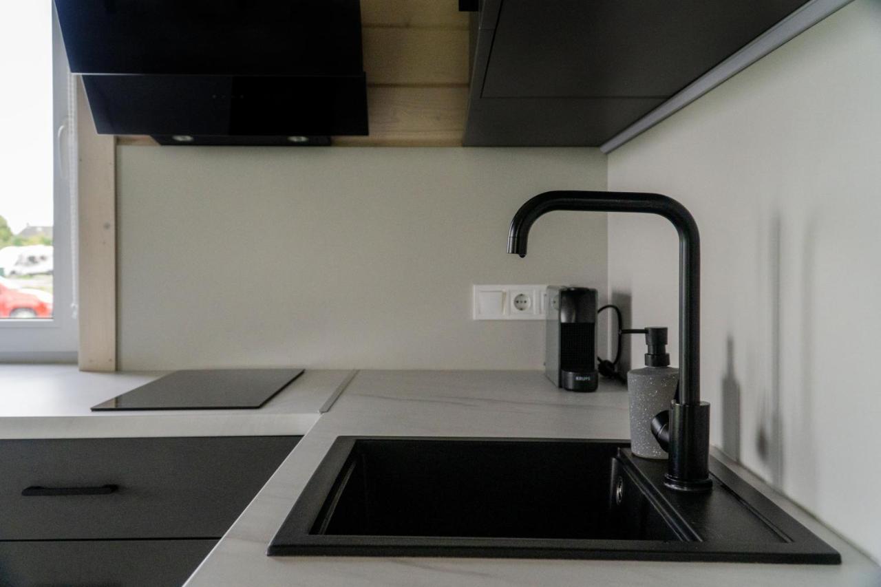 Tiny House Aan Het Water Op De Appelhof Villa Wommels Buitenkant foto
