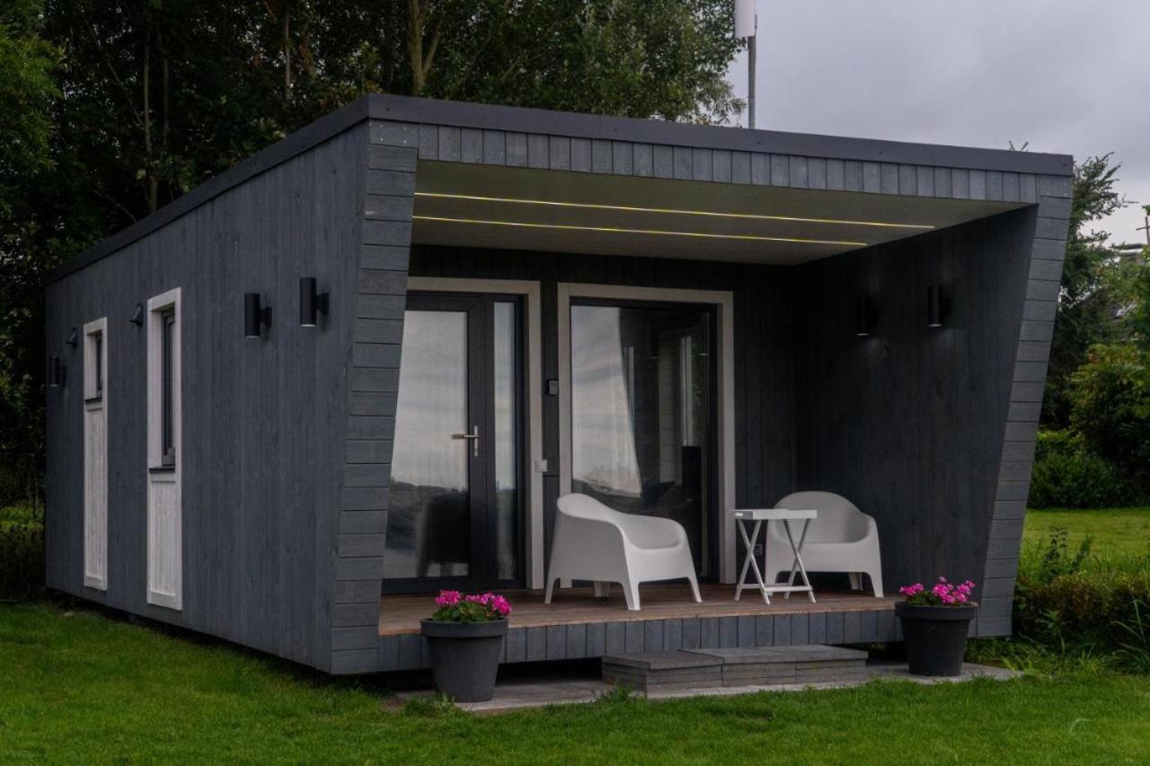 Tiny House Aan Het Water Op De Appelhof Villa Wommels Buitenkant foto
