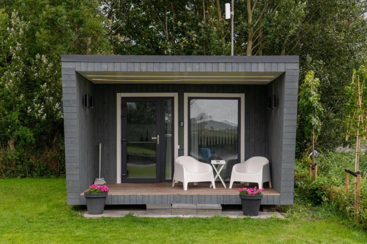 Tiny House Aan Het Water Op De Appelhof Villa Wommels Buitenkant foto